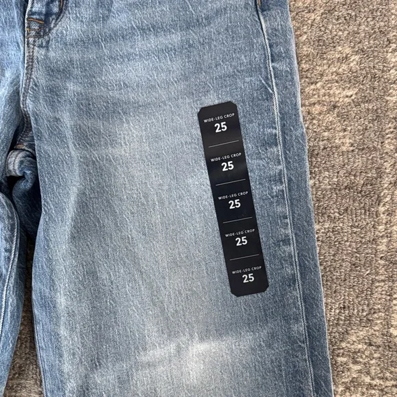 J. Crew Wide-leg cropped jean in all-day stretch NWT - Picture 5 of 9